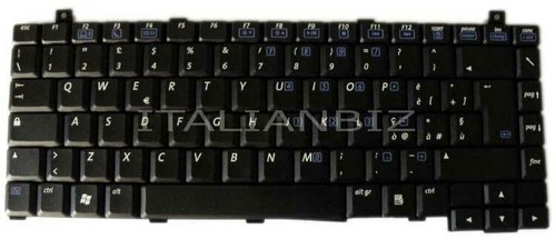 Tastiera nera italiana per - , hp