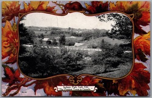 Postcard galt ontario c1907 - galt,