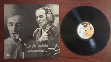 4148 LP CHARLES AZNAVOUR - E FU SUBITO AZNAVOUR BRC LP 60015 ITALY VG+/VG+