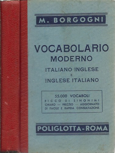 Vocabolario moderno italiano - moderno.,