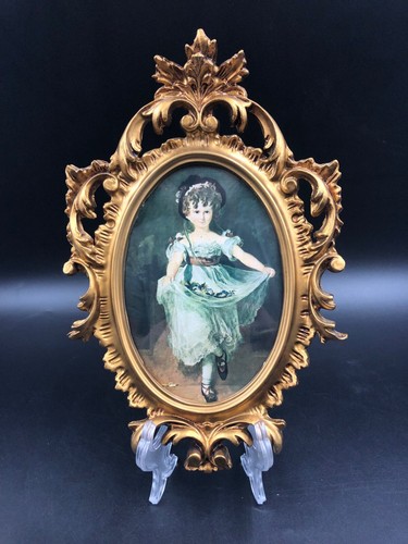Quadro stampa miniatura ovale