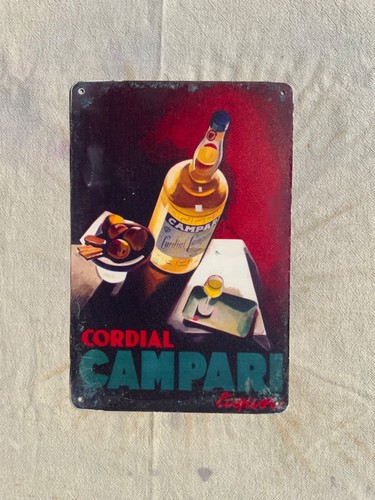 Insegna metallo cordial - insegna, in