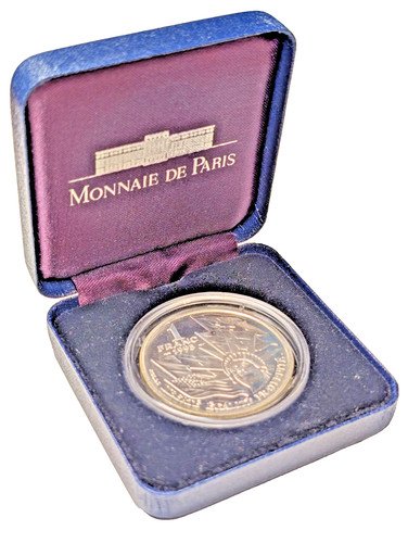 1993 france franc silver - france, 1