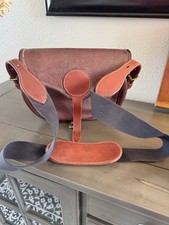  Borsa a tracolla vintage in pelle Bud Shaul elegante in pelle con cartuccia da tiro