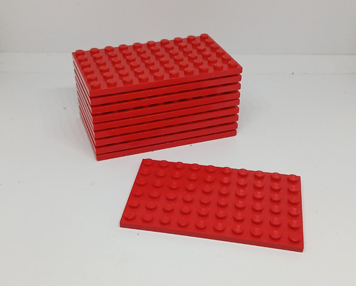 Lego 10x plaque - 6,