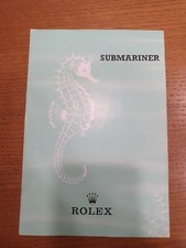 rolex booklet originali vari modelli 