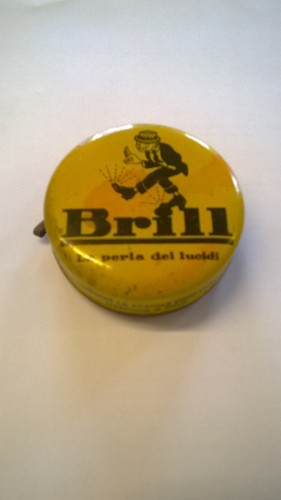 Scatola latta brill - brill, lucido
