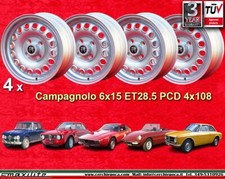 4 Cerchi Alfa Romeo 6x15 ET28.5 Giulia GT GTA Wheels Felgen llantas jantes