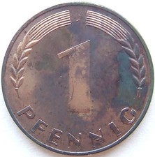 Moneta Banca Tedesca 1 Pfennig