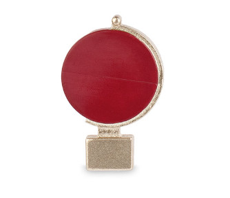 Magnete mappamondo rosso - mappamondo,