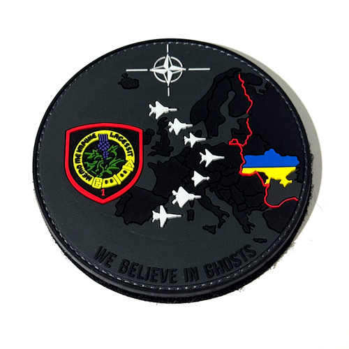 Pvc patch believe ghosts - patch,