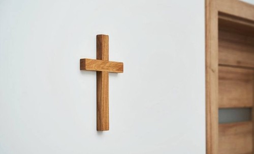 Croce legno abete da - in, d'abete