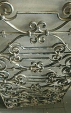 antico cancello in ferro forgiato a mano fine 1700