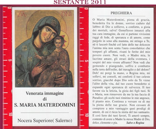 3407 santino holy card - 3407,