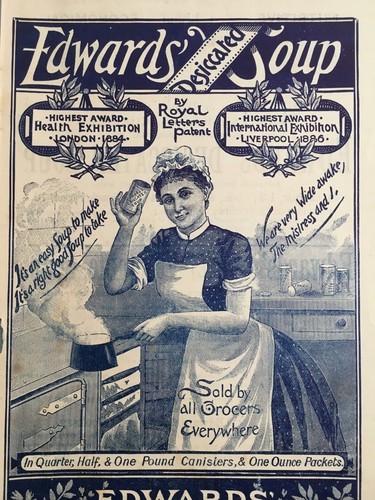 Pubblicita 1887 edwards - 1887, edwards'