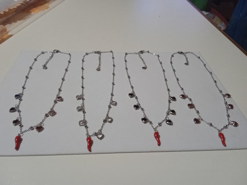 Collana colore argento - , in