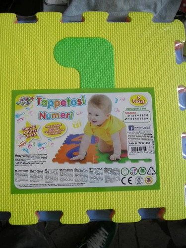 Tappeto morbidoso puzzle - tappeto,