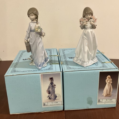 Lot lladro girl - lladro,