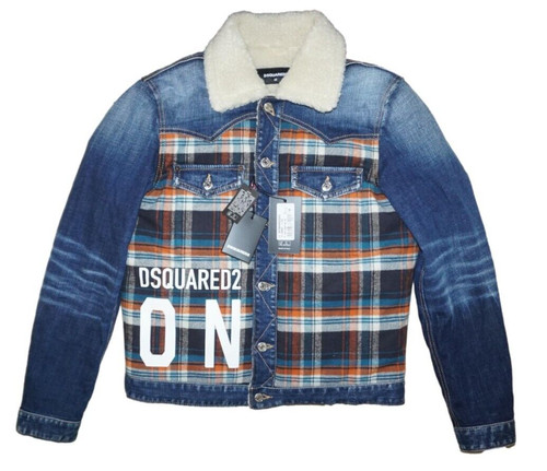 Giacca jeans dsquared2 dan mod - dan,