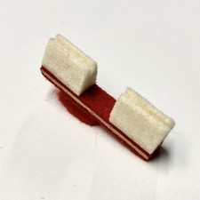 1 Stretto 5/16" Trichord Bass Ammortizzatore Testa Feltro Spinetta/Console Pianoforte Riparazione 1-3/4"