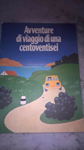 Fiat 126 raro gioco - gioco, cartaceo
