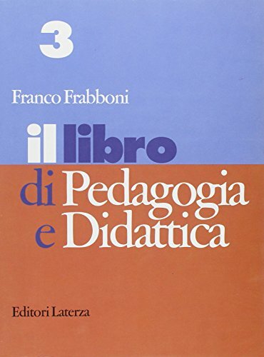 Libro pedagogia e - il,