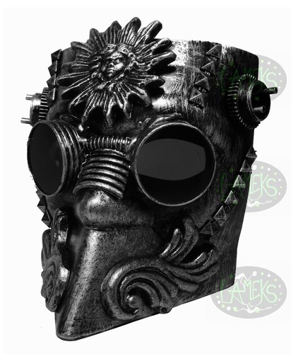 Maschera bauta steampunk - maschera,