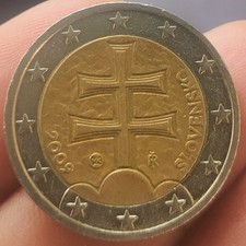 MONETA 2 EURO SLOVACCHIA