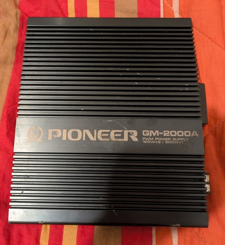 Pioneer 2000a - pioneer, gm-2000a