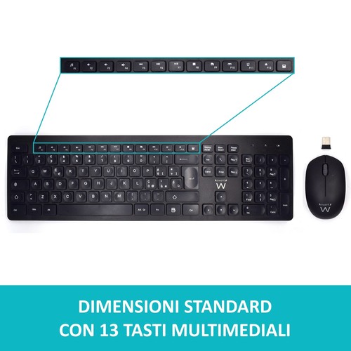 Ewent set tastiera mouse - ewent,