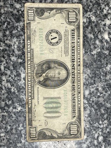 Banconota 100 dollari della