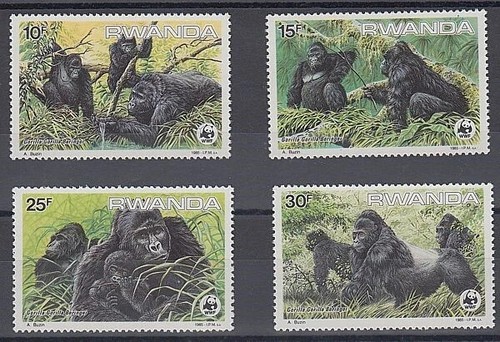 1985 ruanda wwf mountain - 1985,