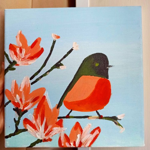 Quadro dipinto mano tela - dipinto,