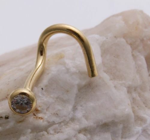 Piercing naso vero - naso, oro