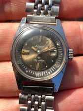 Diver Lorenz Aquastarlet Automatic 20 ATMOS Bezel Rare Sub Vintage Watch