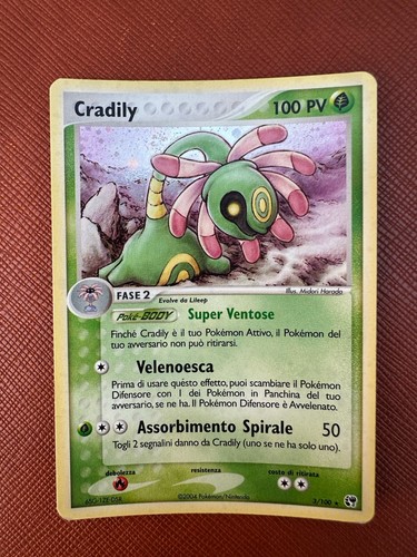 Cradily holo 100 - ex, tempesta