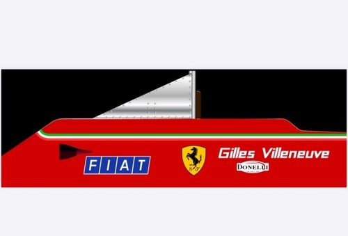 Pannello alluminio team fiat - alluminio,