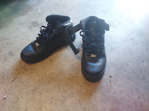 Nike air force mid top - force, nero