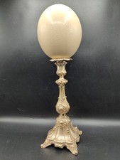 Uovo di struzzo su piedistallo, ostrich egg, Wunderkammer