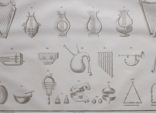 1861 antico stampa musica - stampa,