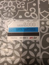 scheda telefonica rara