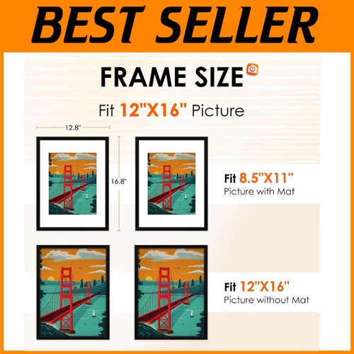 Sleek black frames - black, hd