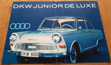 1962? Brochure auto AUTO UNION