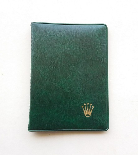 Rolex plastic wallet porta - rolex,