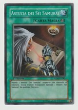 Yu Gi Oh - ASTUZIA DEI SEI SAMURAI - GLAS IT061 1à Edizione , Super Rara (N/M-)