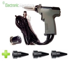 PISTOLA DISSALDATORE + 3 PUNTE RICAMBIO STAZIONI LAFAYETTE SSD-87 - SSD-15