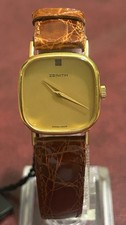 Zenith Ladies Museum Gold 18 K Original Dial NOS