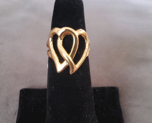 Anello cuori intrecciati park - anello,