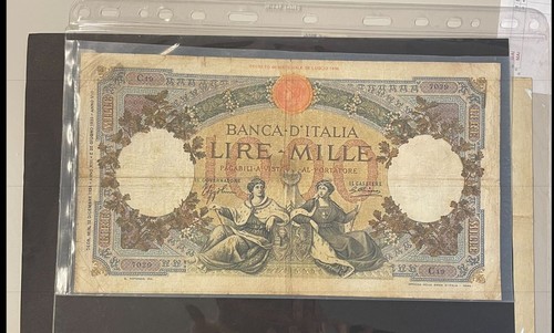 Banca italia banconota - nl*,