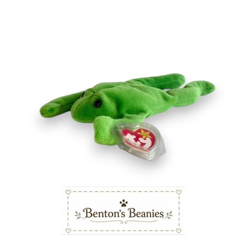 Legs the frog beanie baby - legs,